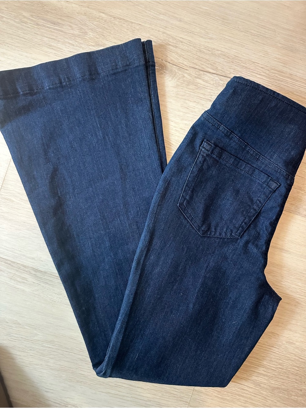 INC International Concepts Dark Indigo Flare Jeans